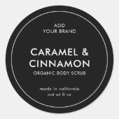 Hinzufügen eines benutzerdefinierten farbigen, mod runder aufkleber (Vorderseite)