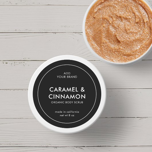 Hinzufügen eines benutzerdefinierten farbigen, mod runder aufkleber