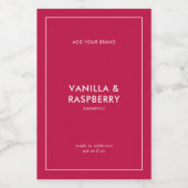 Hinzufügen eines benutzerdefinierten farbigen, mod weinetikett (Einzelnes Label)