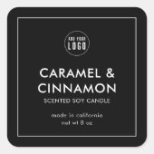 Hinzufügen eines benutzerdefinierten farbigen Prod Quadratischer Aufkleber (Vorderseite)