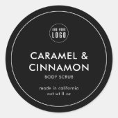 Hinzufügen eines benutzerdefinierten farbigen Prod Runder Aufkleber (Vorderseite)