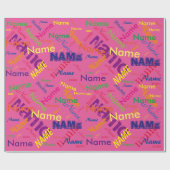 Hinzufügen eines benutzerdefinierten Formatpapiers Geschenkpapier (Flach)