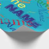 Hinzufügen eines benutzerdefinierten Formatpapiers Geschenkpapier (Ecke)