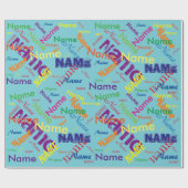 Hinzufügen eines benutzerdefinierten Formatpapiers Geschenkpapier (Flach)