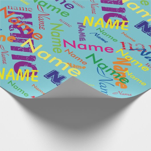 Hinzufügen eines benutzerdefinierten Formatpapiers Geschenkpapier (Ecke)