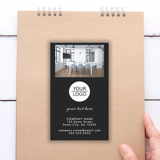 Hinzufügen eines benutzerdefinierten Foto-Werbeakt Rechteckiger Aufkleber