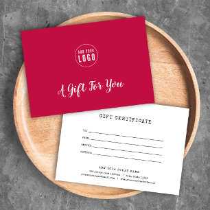 Hinzufügen eines benutzerdefinierten Geschenkzerti