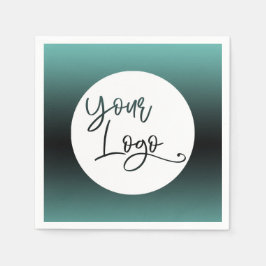 Hinzufügen eines benutzerdefinierten Logo-Light Aq Serviette