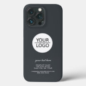 Hinzufügen eines benutzerdefinierten Logo Text Com Case-Mate iPhone Hülle (Rückseite)