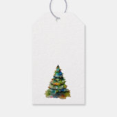 Hinzufügen eines benutzerdefinierten Logo Text-Wer Geschenkanhänger (Rückseite)