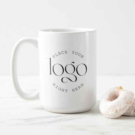 Hinzufügen eines benutzerdefinierten Logos für Unt Kaffeetasse (Mit Donut)