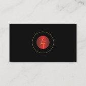 Hinzufügen eines benutzerdefinierten Logos im Krei Visitenkarte (Vorderseite)