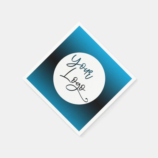 Hinzufügen eines benutzerdefinierten Logos über Sk Serviette (Ecke)