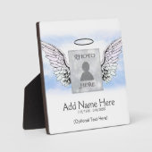 Hinzufügen eines benutzerdefinierten Memorals Fotoplatte (Vorderseite)