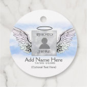 Hinzufügen eines benutzerdefinierten Memorals Geschenkanhänger (Rückseite)