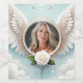 Hinzufügen eines benutzerdefinierten Memorals Weinetikett (Einzelnes Label)