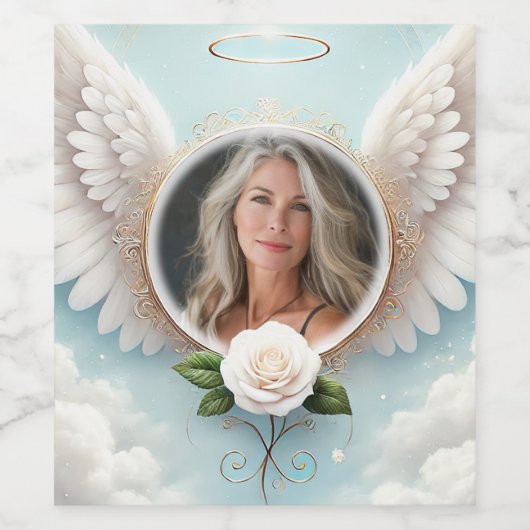 Hinzufügen eines benutzerdefinierten Memorals Weinetikett (Einzelnes Label)