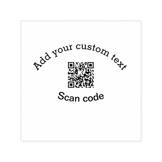 Hinzufügen eines benutzerdefinierten QR-Codegeschä Permastempel (Design)