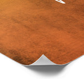 Hinzufügen eines benutzerdefinierten Rainbow Orang Poster (Ecke)