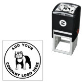 Hinzufügen eines benutzerdefinierten Round-Busines Permastempel (Beispiel)