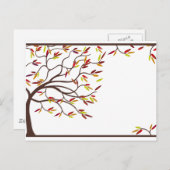 Hinzufügen eines benutzerdefinierten Textfallen-Au Einladungspostkarte (Vorne/Hinten)