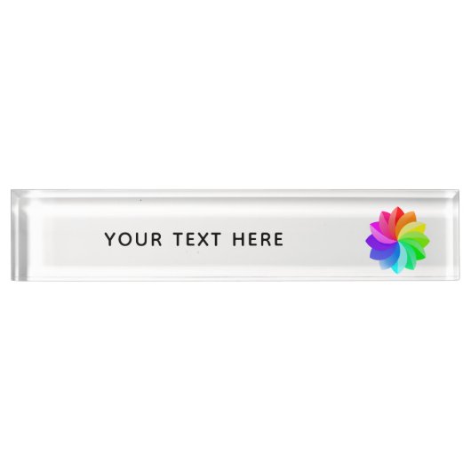 Hinzufügen eines benutzerdefinierten Textgeschäfte Namensplakette (Vorderseite)