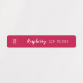 Hinzufügen eines benutzerdefinierten Zeichensatzes Etiketten (Design 1)