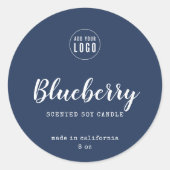 Hinzufügen eines benutzerdefinierten Zeichensatzes Runder Aufkleber (Vorderseite)