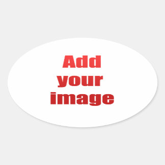 Hinzufügen eines Bildes zum Anpassen Ovaler Aufkleber