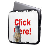 Hinzufügen eines Eichhörnchens Laptopschutzhülle (Vorderseite Links)