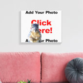 Hinzufügen eines Eichhörnchens Leinwanddruck (Insitu (Wohnzimmer))