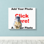 Hinzufügen eines Eichhörnchens Leinwanddruck (Insitu (Holzboden))