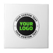 Hinzufügen eines eigenen Firmenlogos oder Hochlade Fliese (Vorderseite)