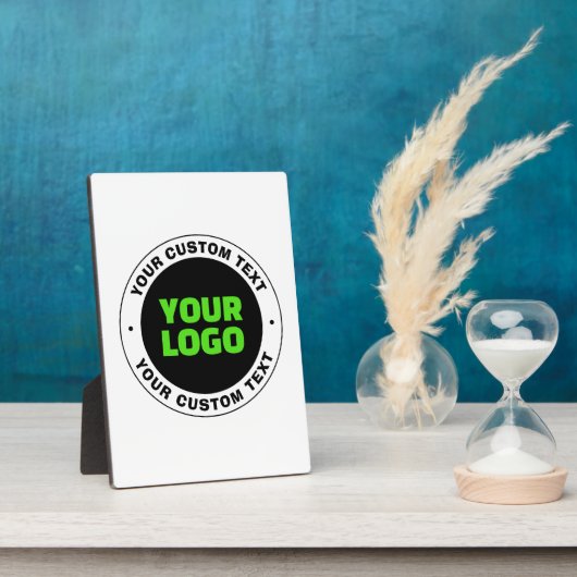 Hinzufügen eines eigenen Firmenlogos oder Hochlade Fotoplatte (Seite)