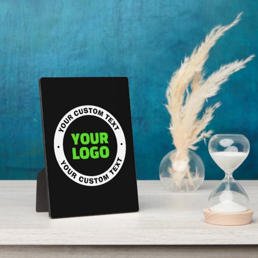 Hinzufügen eines eigenen Firmenlogos oder Hochlade Fotoplatte (Seite)