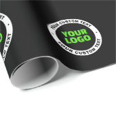 Hinzufügen eines eigenen Firmenlogos oder Hochlade Geschenkpapier (Rolleneckpunkt)