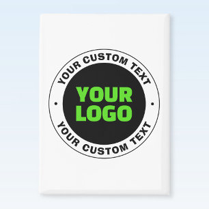 Hinzufügen eines eigenen Firmenlogos oder Hochlade Magnet