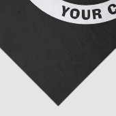 Hinzufügen eines eigenen Firmenlogos oder Hochlade Seidenpapier (Detail)