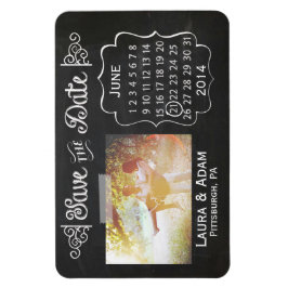 Hinzufügen eines eigenen Foto-Chalkboards Speicher Magnet