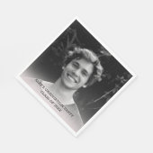 Hinzufügen eines eigenen Foto Graduation Party-Pap Serviette (Ecke)