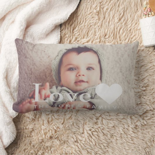 Hinzufügen eines eigenen Foto-Liebe-Katers Lendenkissen (Decke)