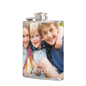 Hinzufügen eines eigenen Fotos Flachmann (Links)