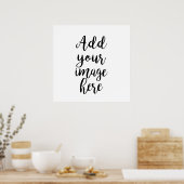 Hinzufügen eines eigenen, individuell anpassbaren poster (Küche)