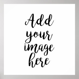 Hinzufügen eines eigenen, individuell anpassbaren poster