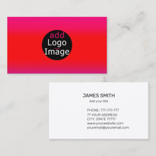 Hinzufügen eines eigenen, individuell anpassbaren visitenkarte