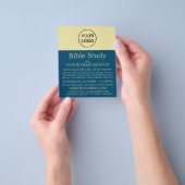 Hinzufügen eines eigenen Logos, Christliche Bibelk Flyer (Gruppe)