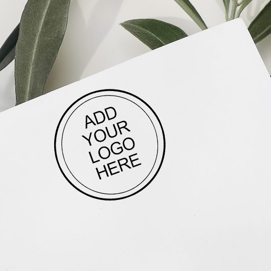 Hinzufügen eines eigenen Logos Gummistempel