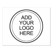 Hinzufügen eines eigenen Logos Gummistempel (Prägung)