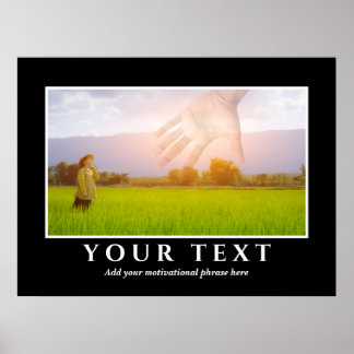 Hinzufügen eines Foto-Posters mit Inspiration Poster