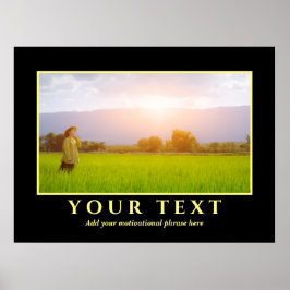 Hinzufügen eines Foto-Posters mit Inspiration Poster